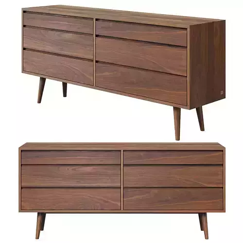WeWood Double chest of drawers 3D model