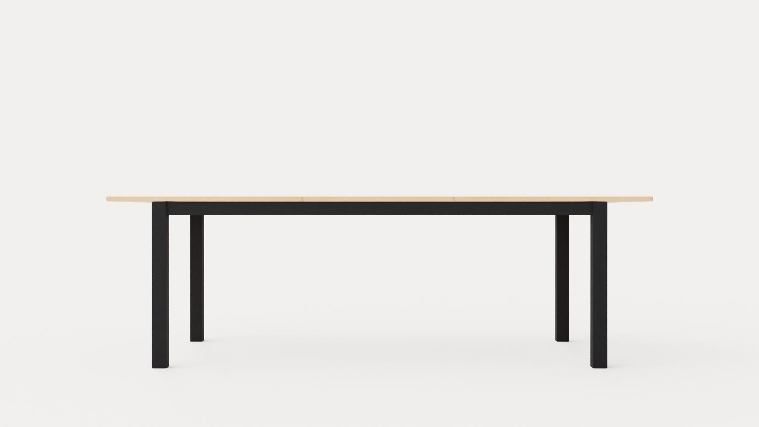 Bay dining table Low-poly 3D model_4