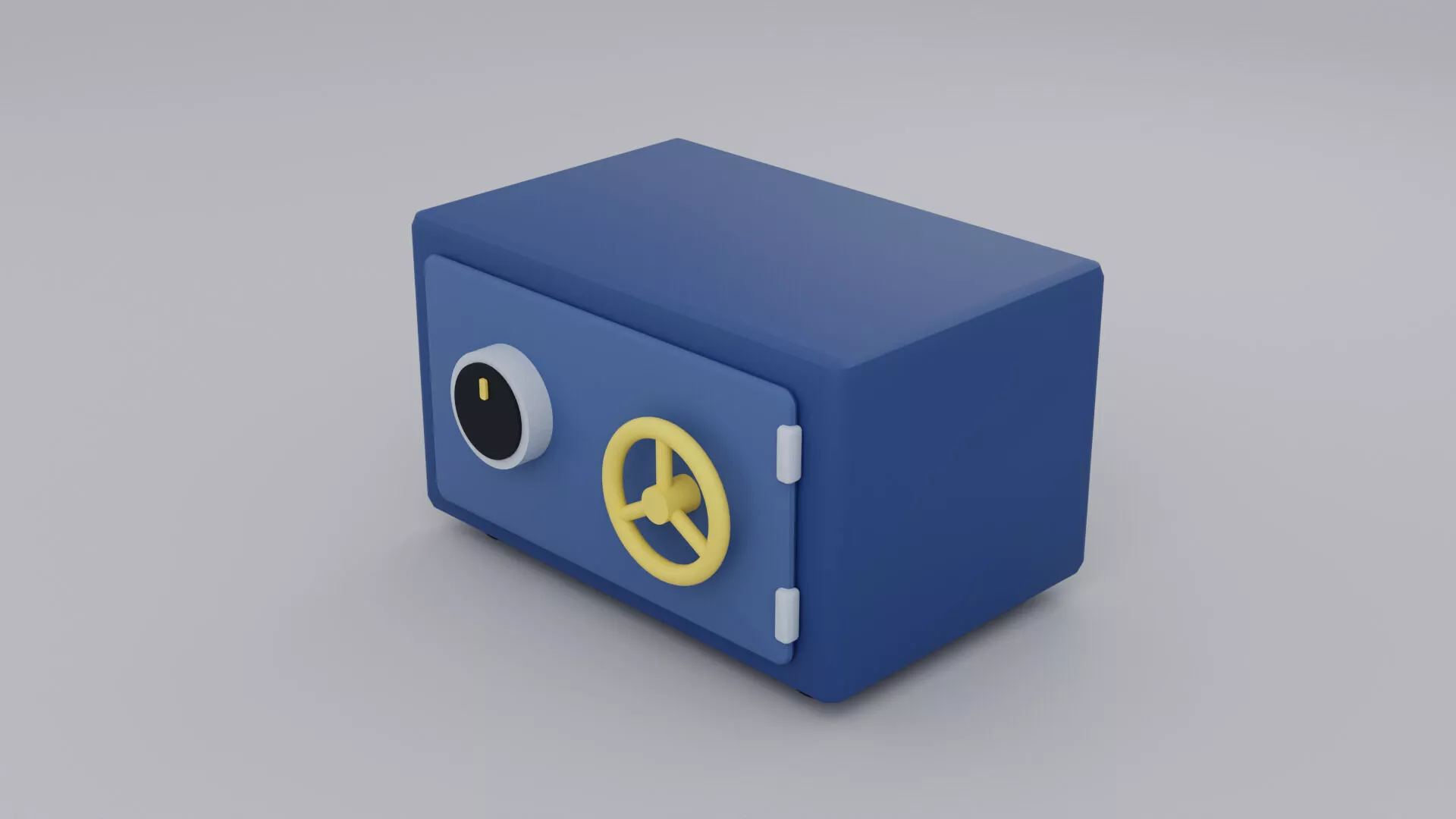 Stylized Security Safe 3D model