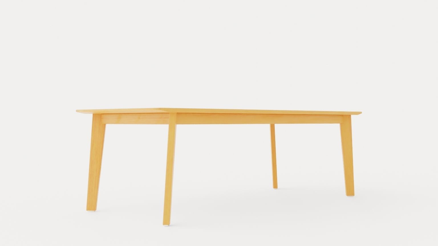 Seaford coffee table Low-poly 3D model_1