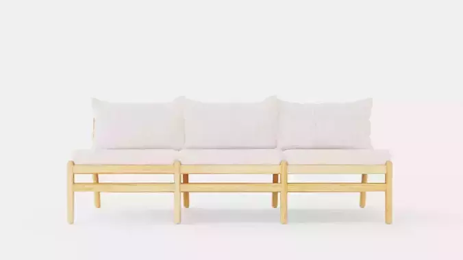 Hampton 3-seater module