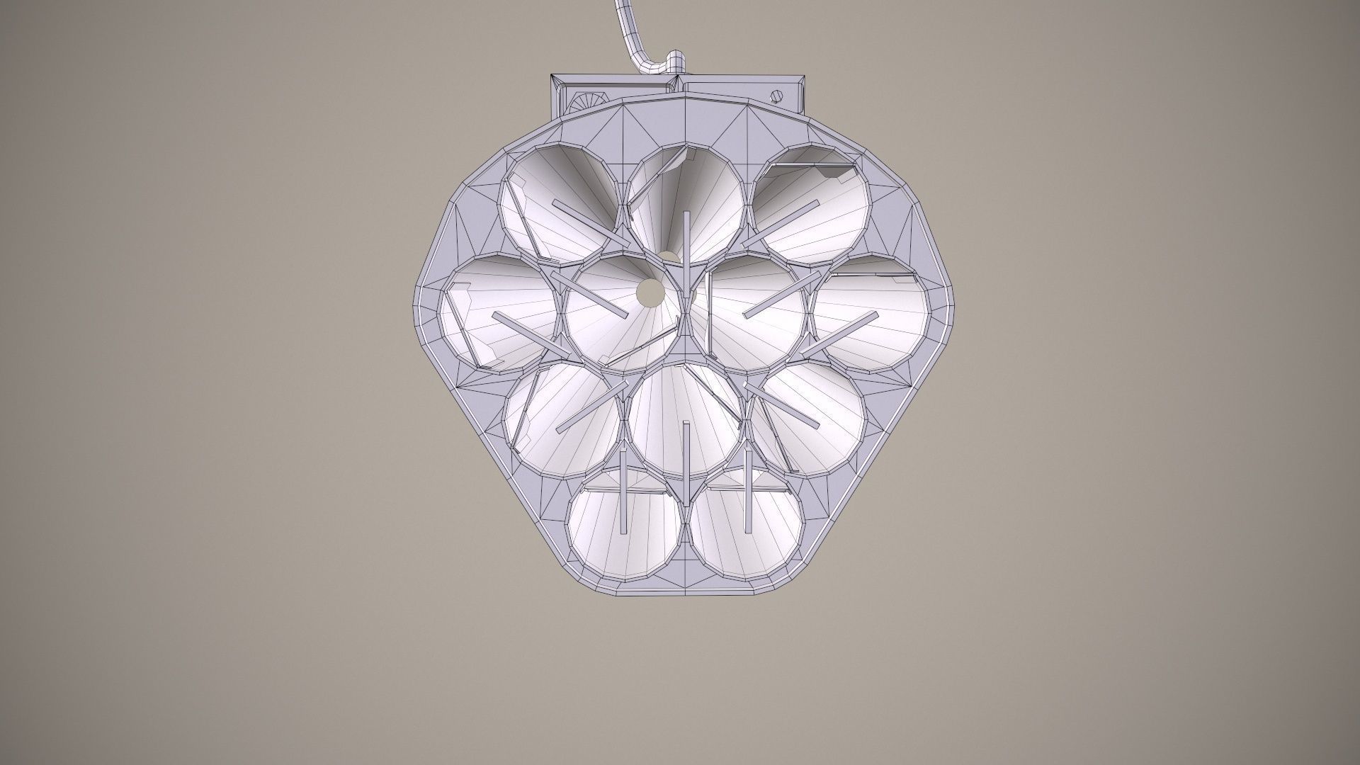 Rocket Launcher FZ231 With Missiles Low-poly 3D model_19