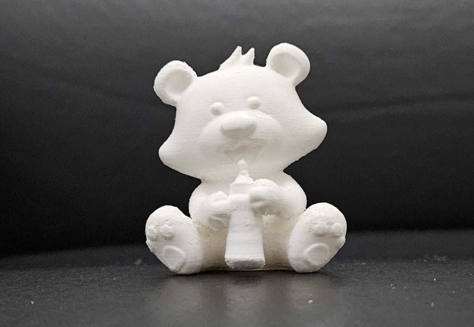 Bear Baby Bottle 3D print model_11
