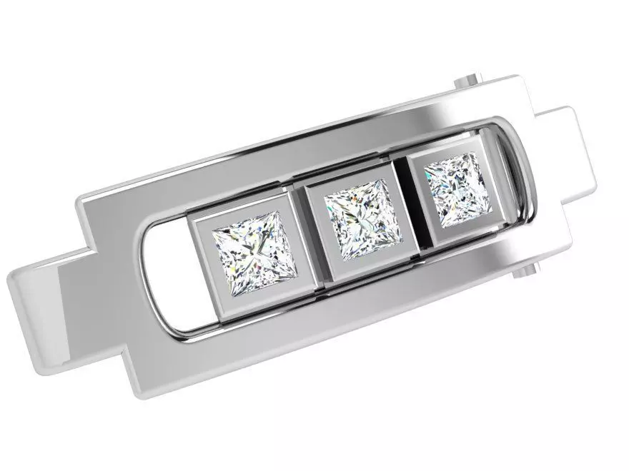 Diamond Jewel Lock 3941 Free 3D print model