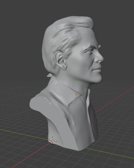 Chris Pine 3D print model_14