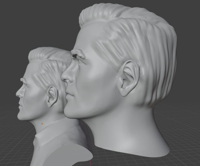 Chris Pine 3D print model_15