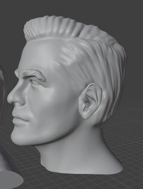 Chris Pine 3D print model_7