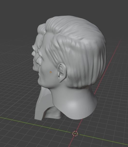 Chris Pine 3D print model_12