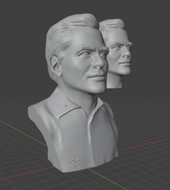 Chris Pine 3D print model_4