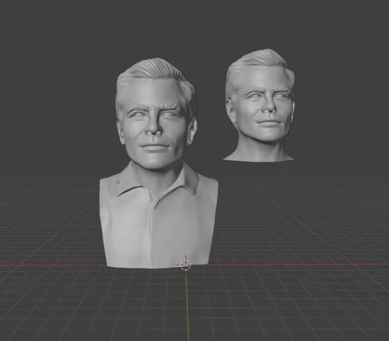 Chris Pine 3D print model_0