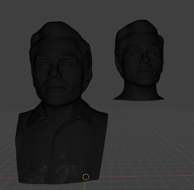 Chris Pine 3D print model_3