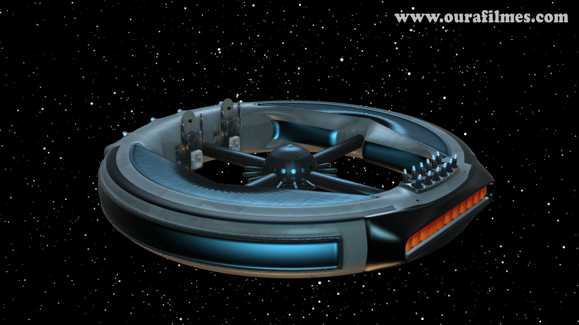 Space Base 3D model_9