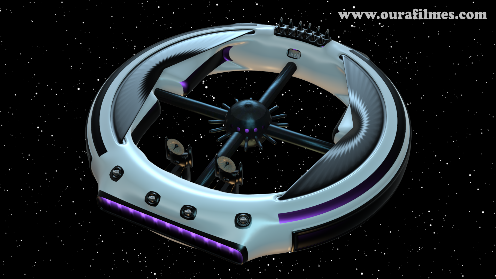 Space Base 3D model_8