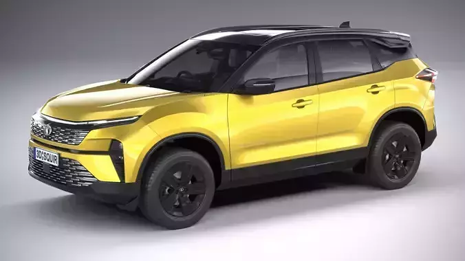 Tata Harrier 2024 3D model