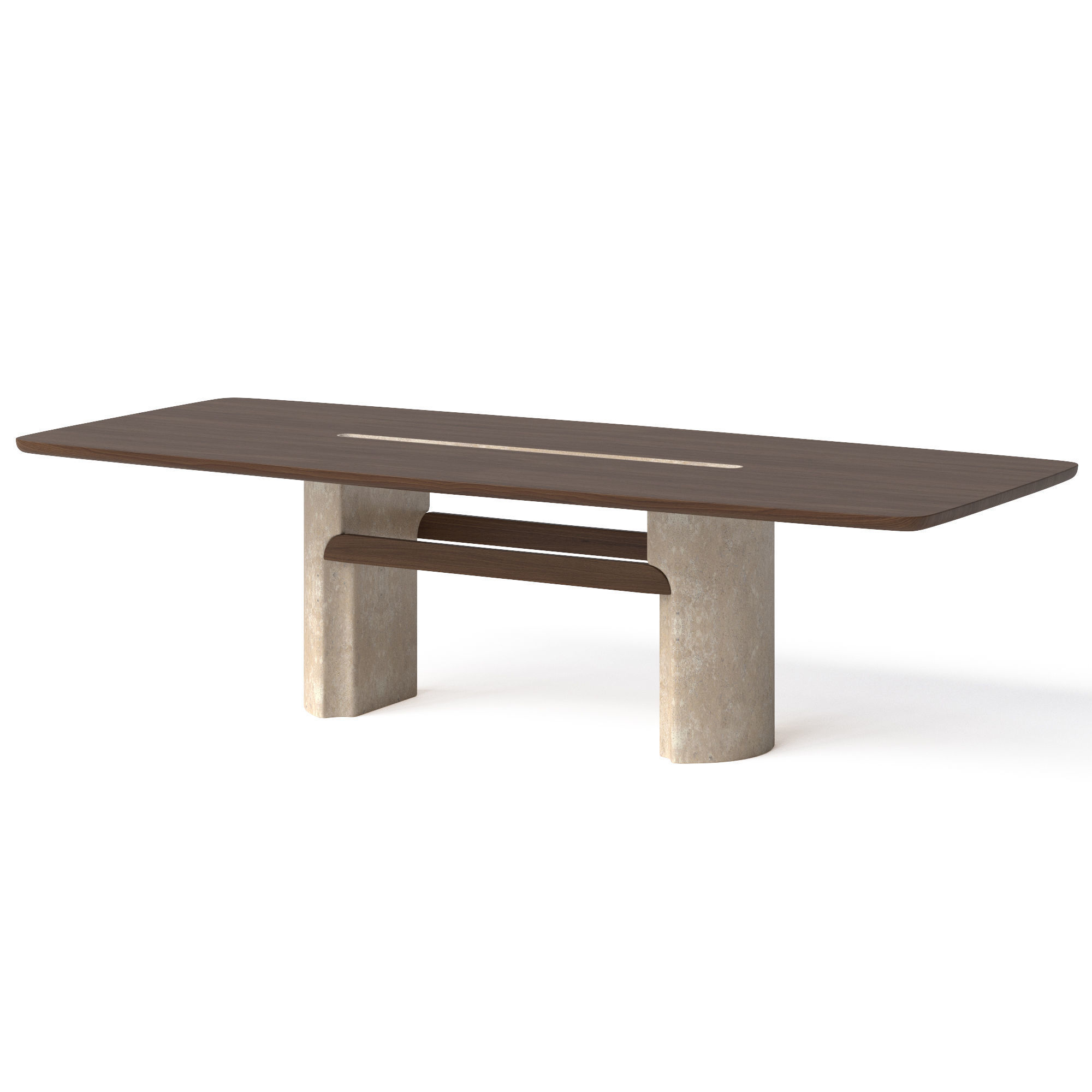 Rochebobois Palatine table 3D model_3