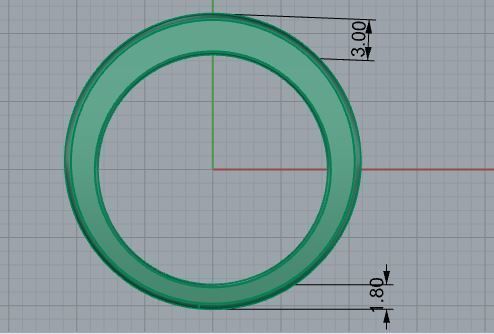 Channel Setting Band 3953 3D print model_5