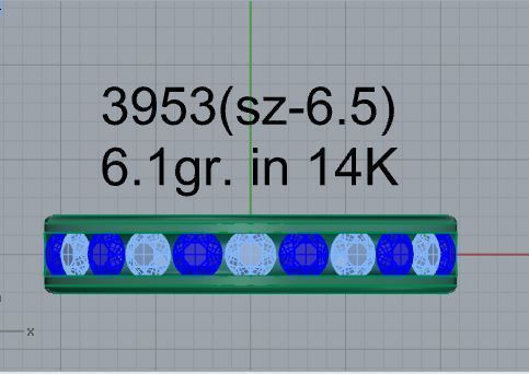 Channel Setting Band 3953 3D print model_4