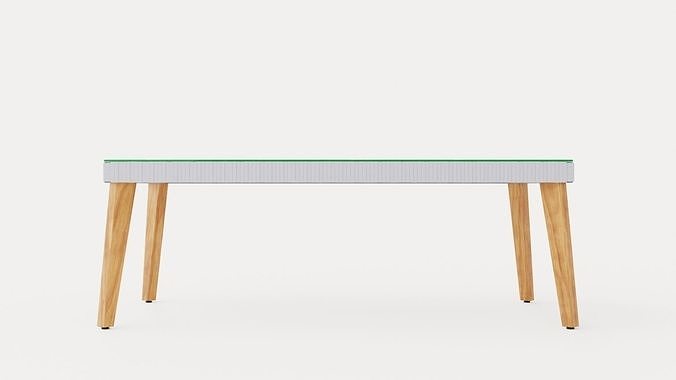 Verona coffee table Low-poly 3D model