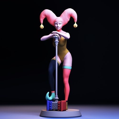 Harley Quinn 3D print model