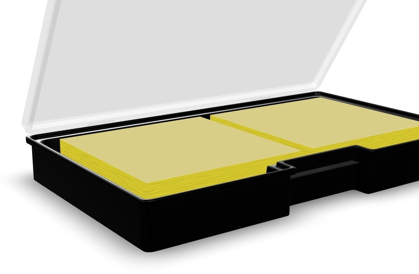 Sticky Notes Low-poly 3D model_3