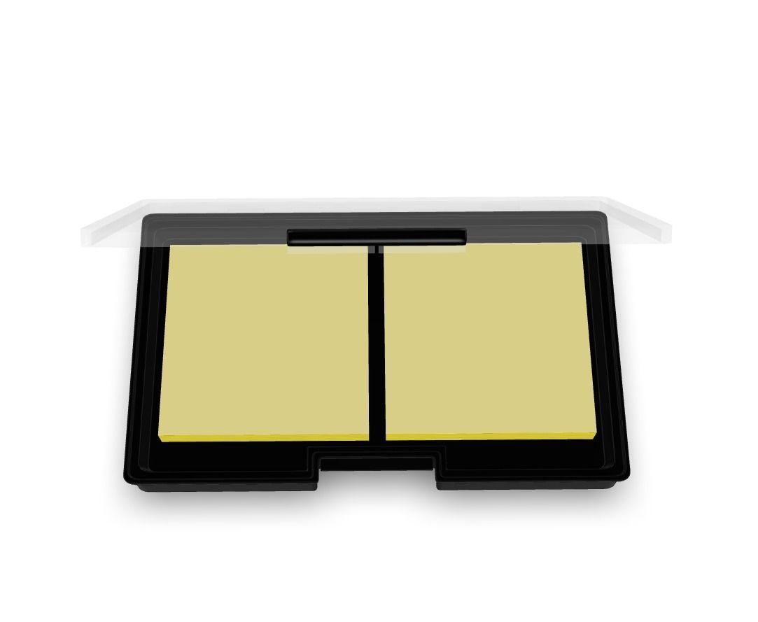 Sticky Notes Low-poly 3D model_1