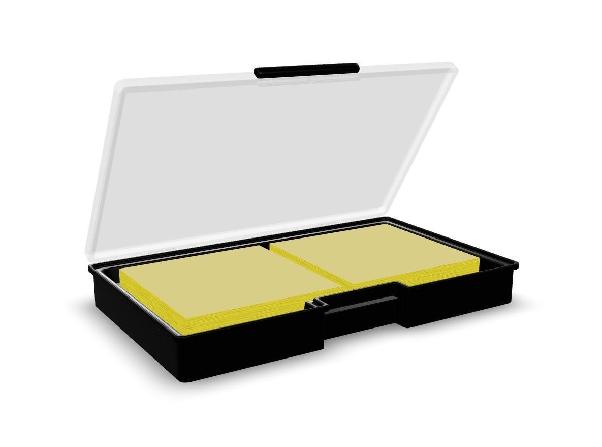 Sticky Notes Low-poly 3D model_2