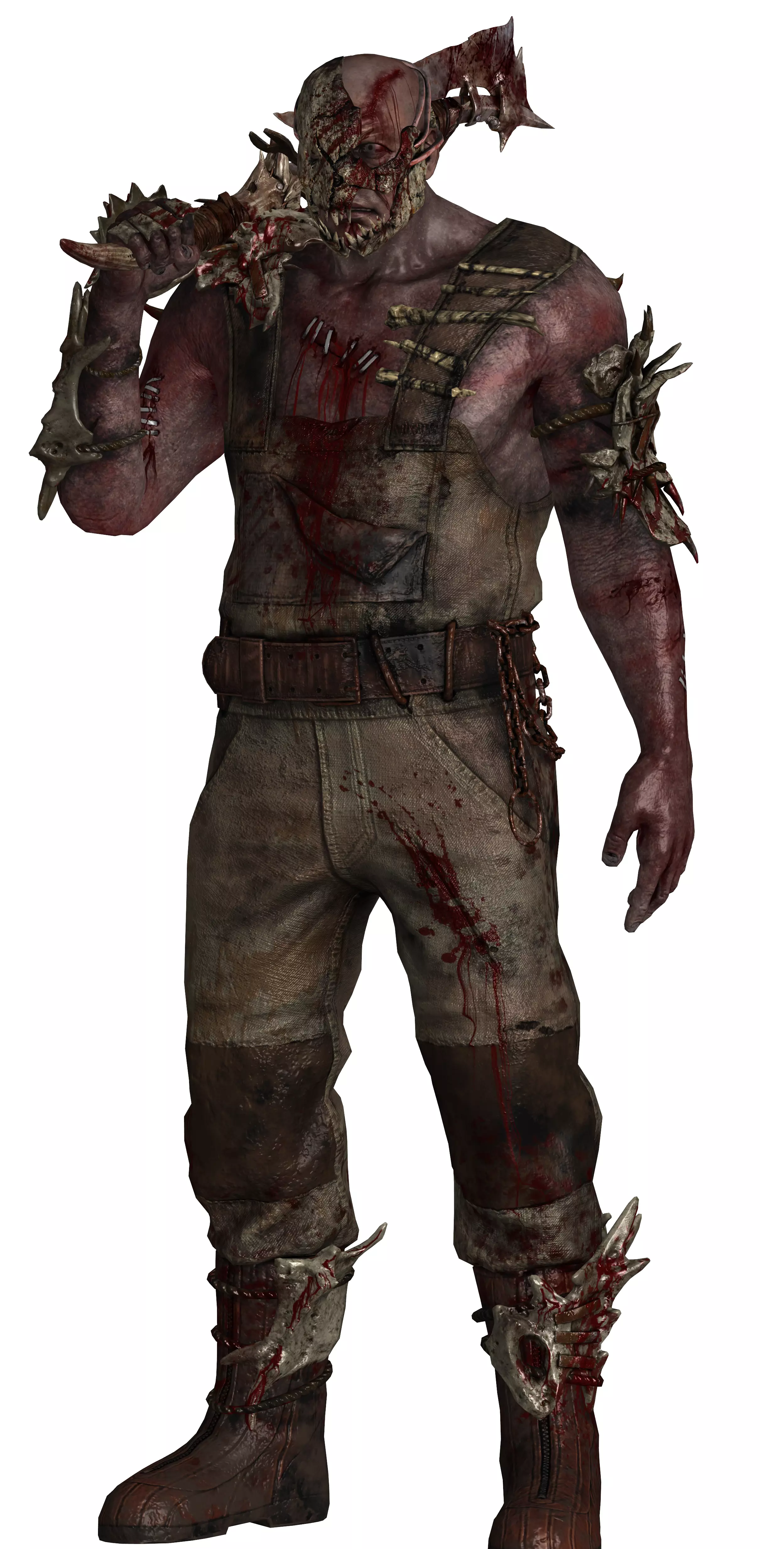 The Trapper Low-poly 3D model_0