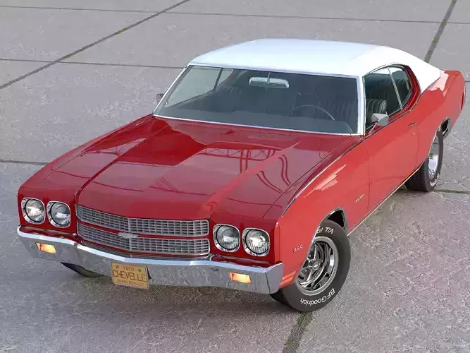 Chevrolet Chevelle Malibu 1970 3D model