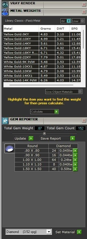 Custom Round Shape Ice-out Diamond Studs - Unisex Earrings 12mm 3D print model_5