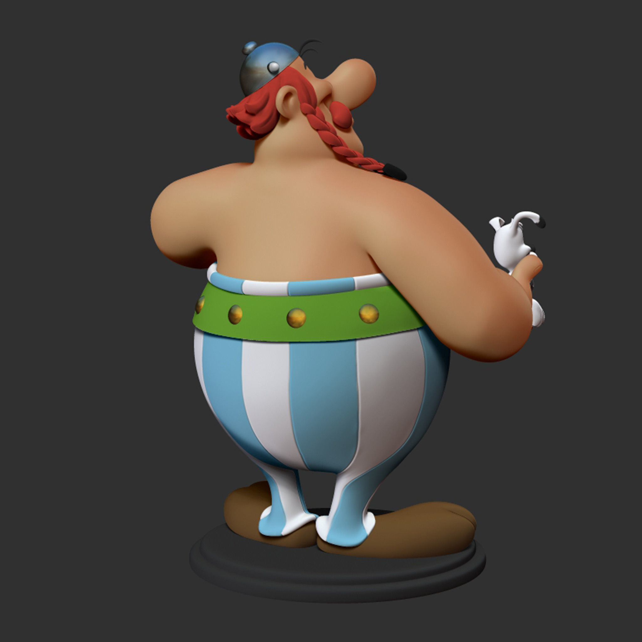Obelix with Ideafix 3D print model_13