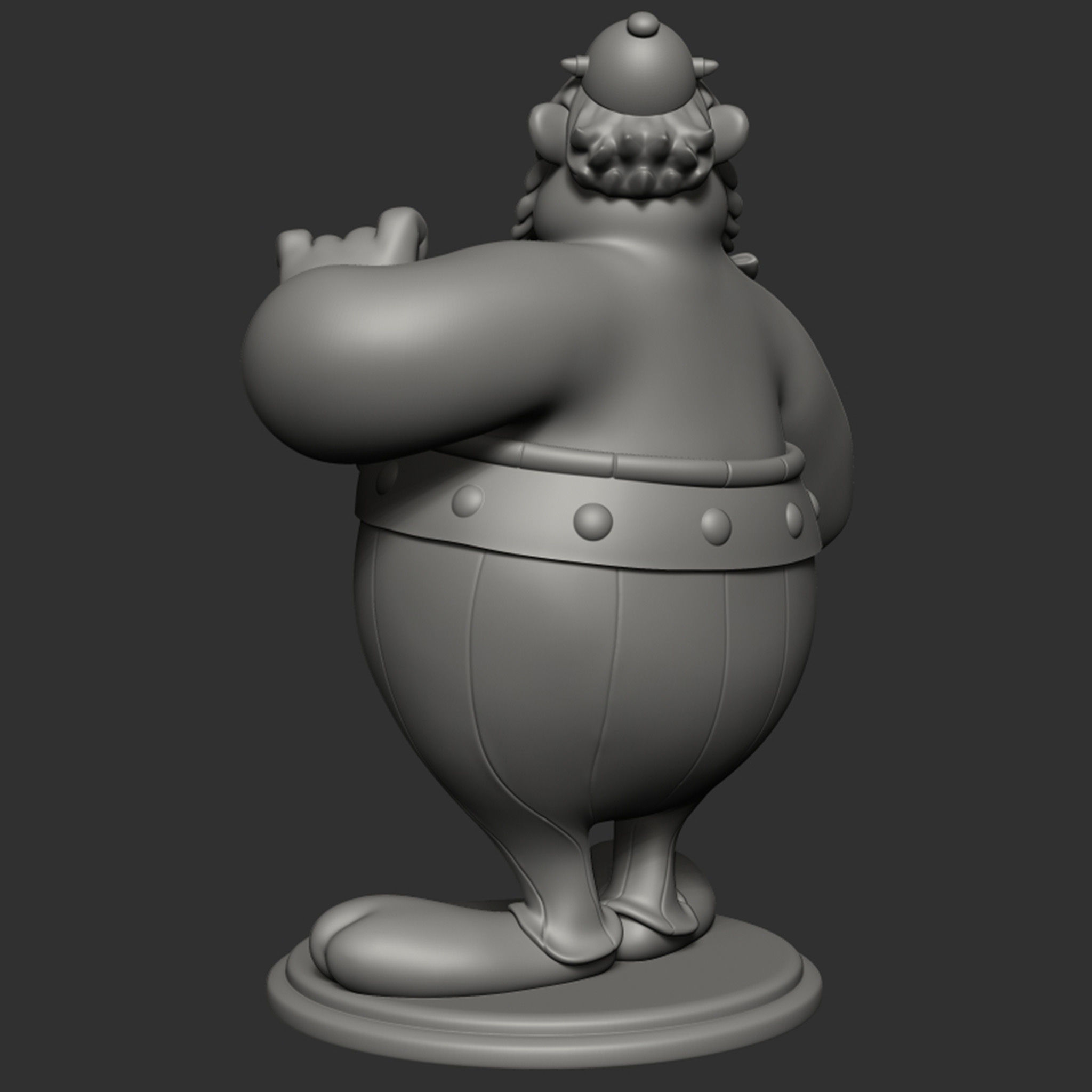 Obelix with Ideafix 3D print model_25