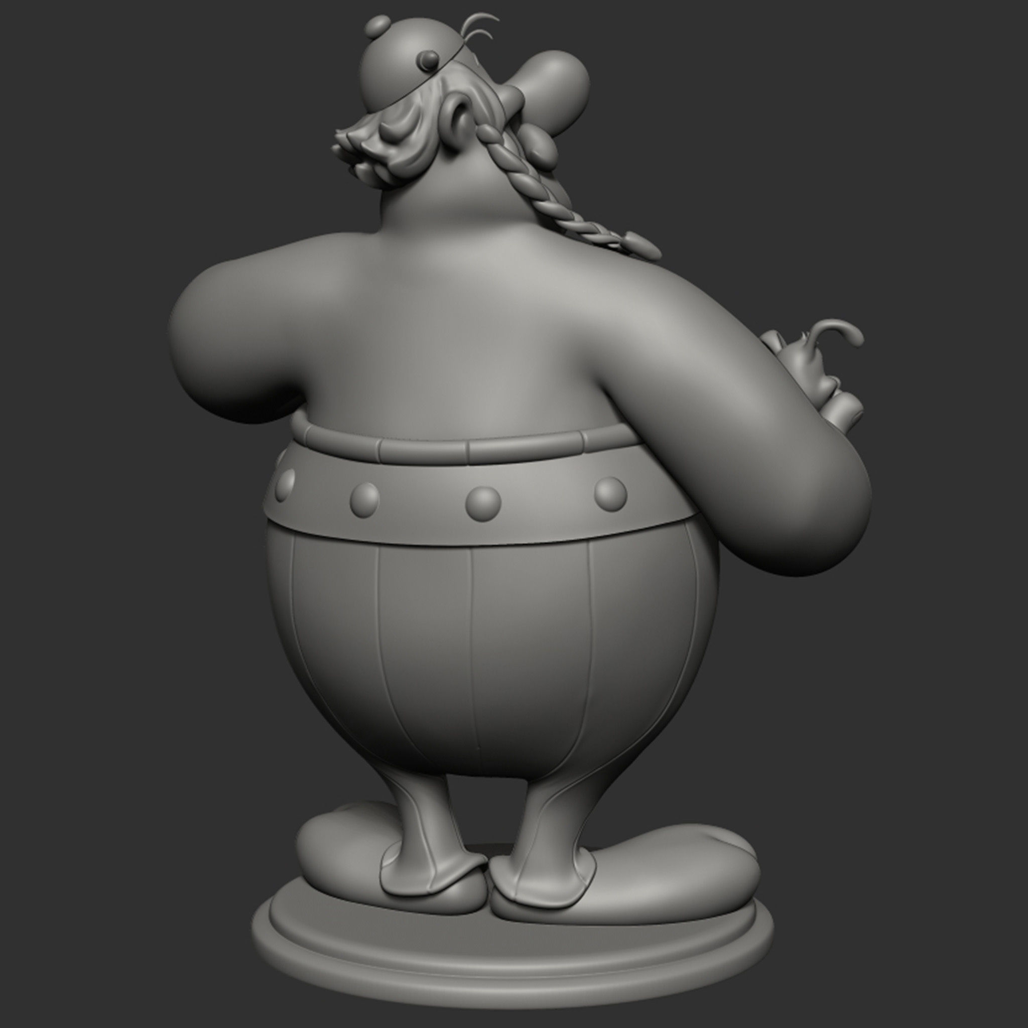 Obelix with Ideafix 3D print model_24
