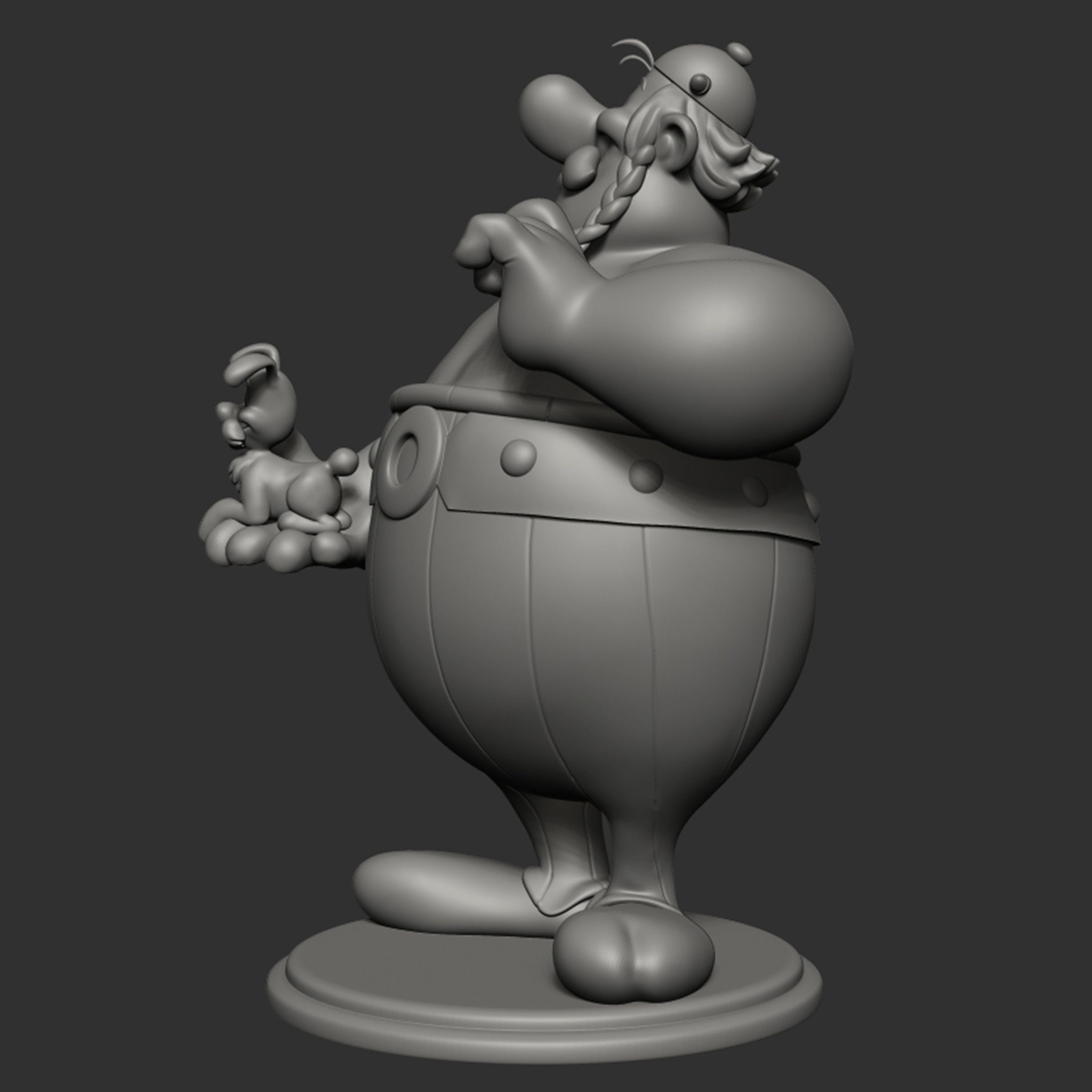 Obelix with Ideafix 3D print model_26