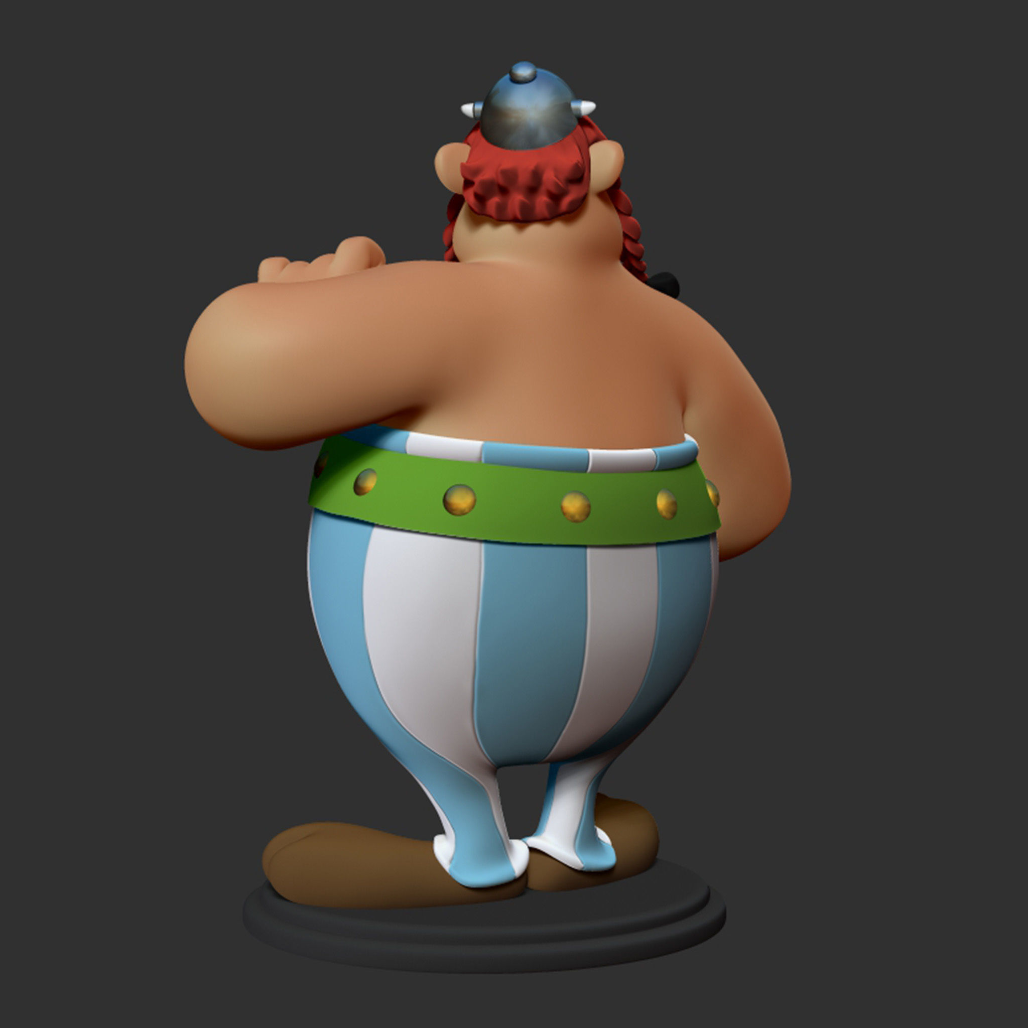 Obelix with Ideafix 3D print model_14