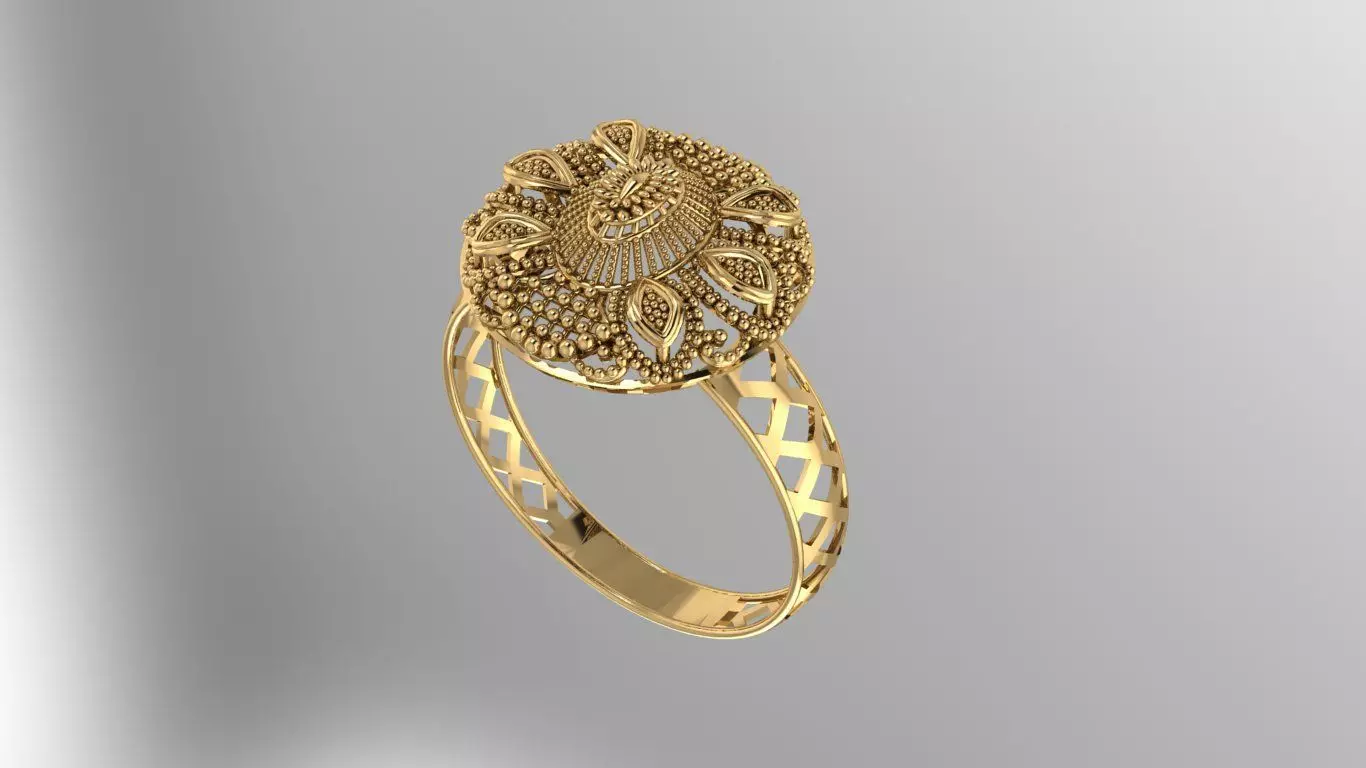Gold Ring 29 3D print model