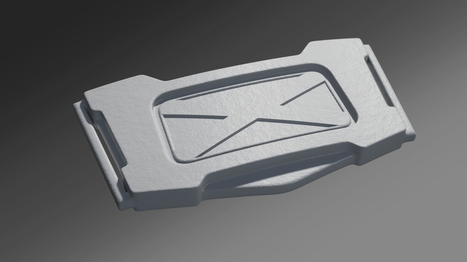 X-Men Wolverine Cosplay Belt Buckle 3D print model_4