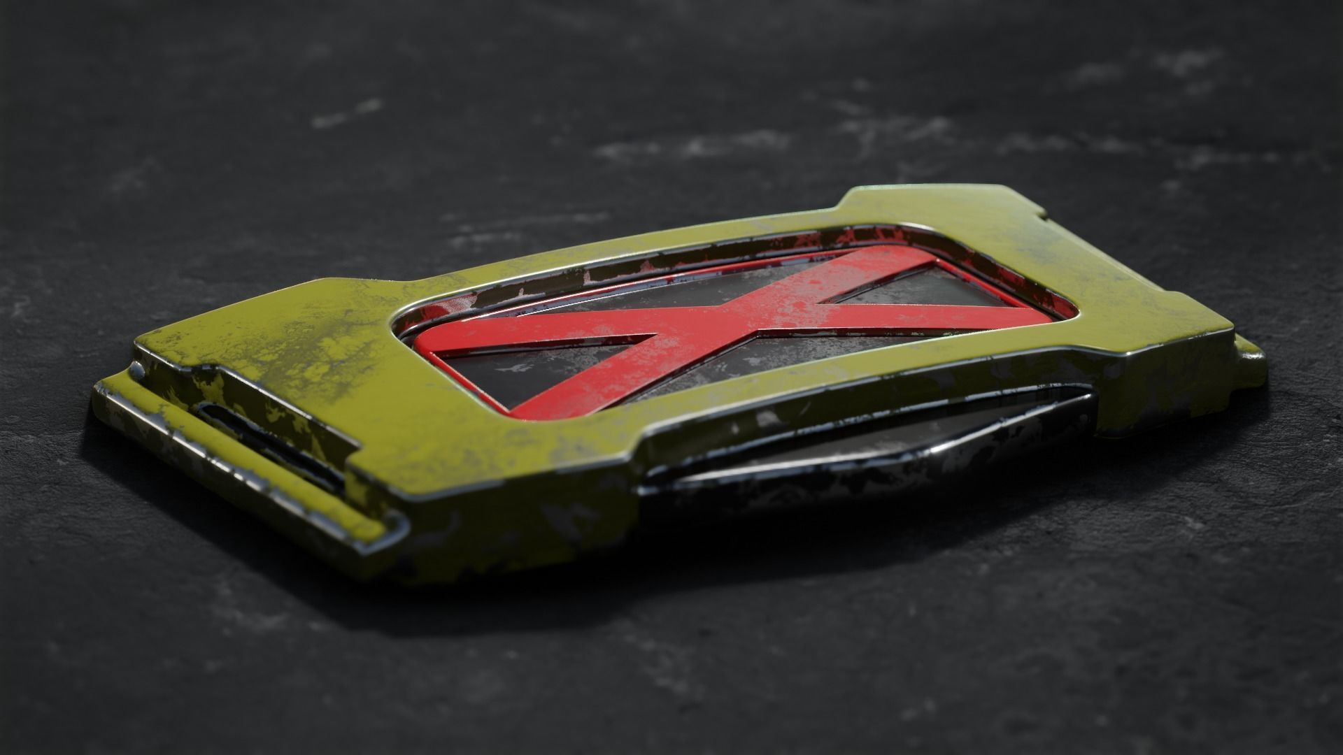 X-Men Wolverine Cosplay Belt Buckle 3D print model_2