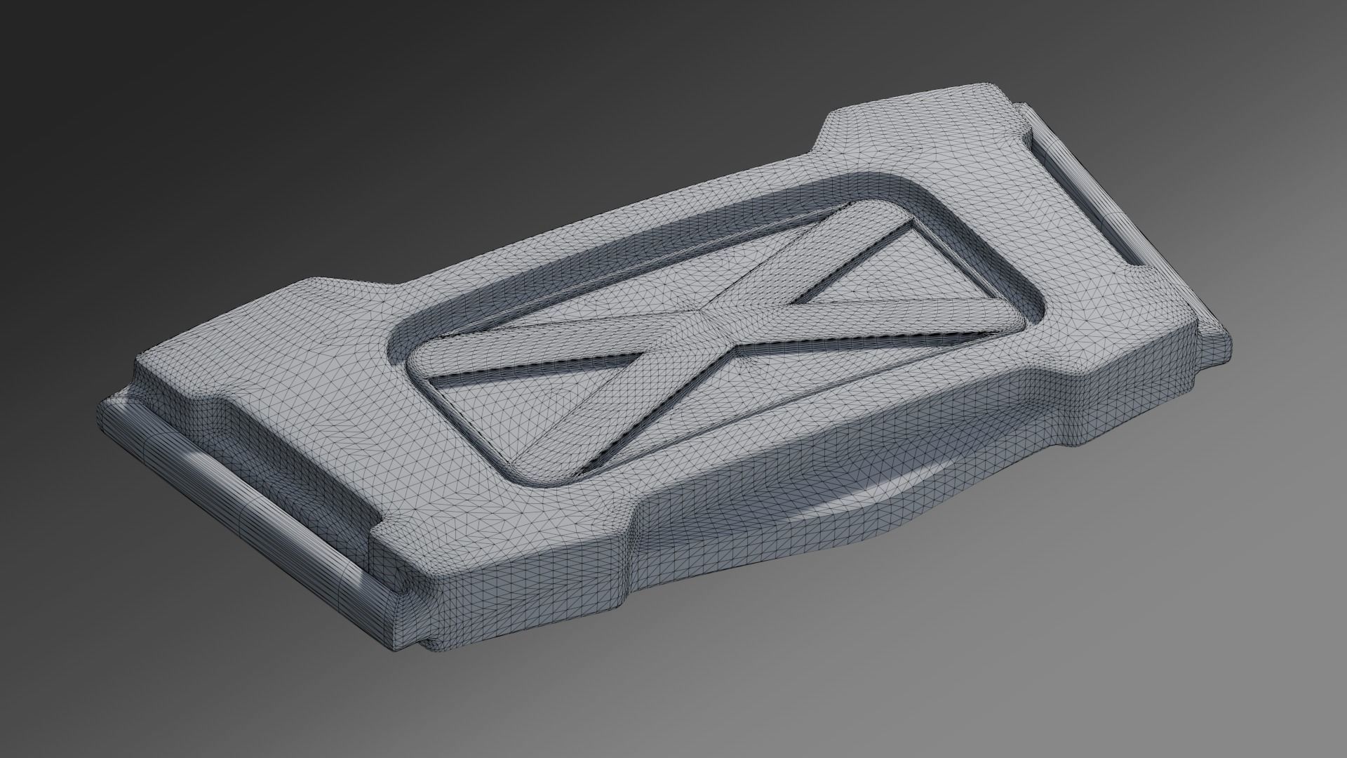 X-Men Wolverine Cosplay Belt Buckle 3D print model_6