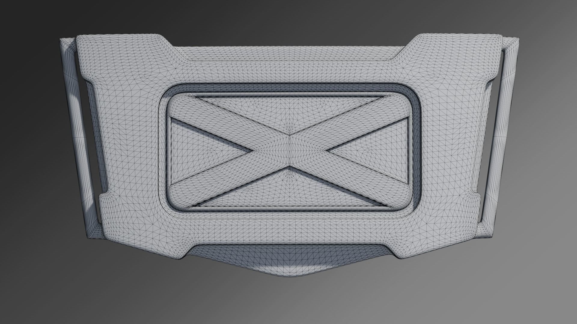X-Men Wolverine Cosplay Belt Buckle 3D print model_5