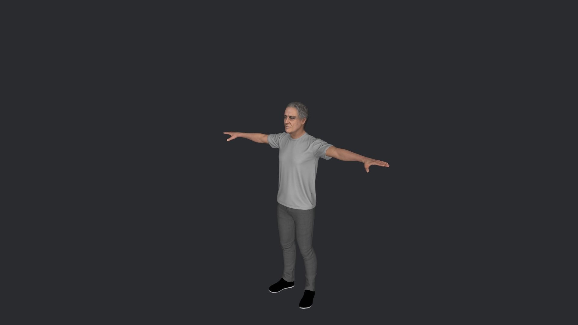Franklin D Roosevelt  Hyper Realistic Full Body Rigged Character 3D model_22