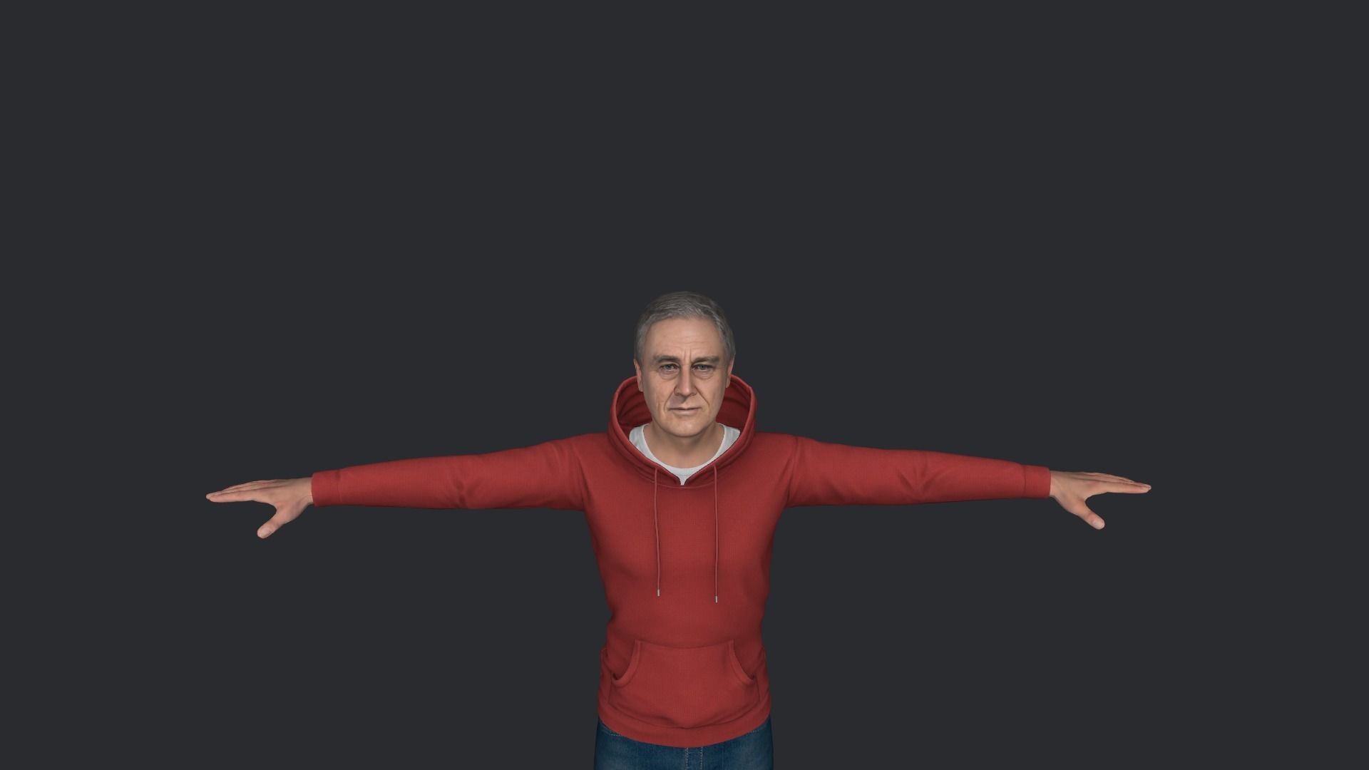 Franklin D Roosevelt  Hyper Realistic Full Body Rigged Character 3D model_8