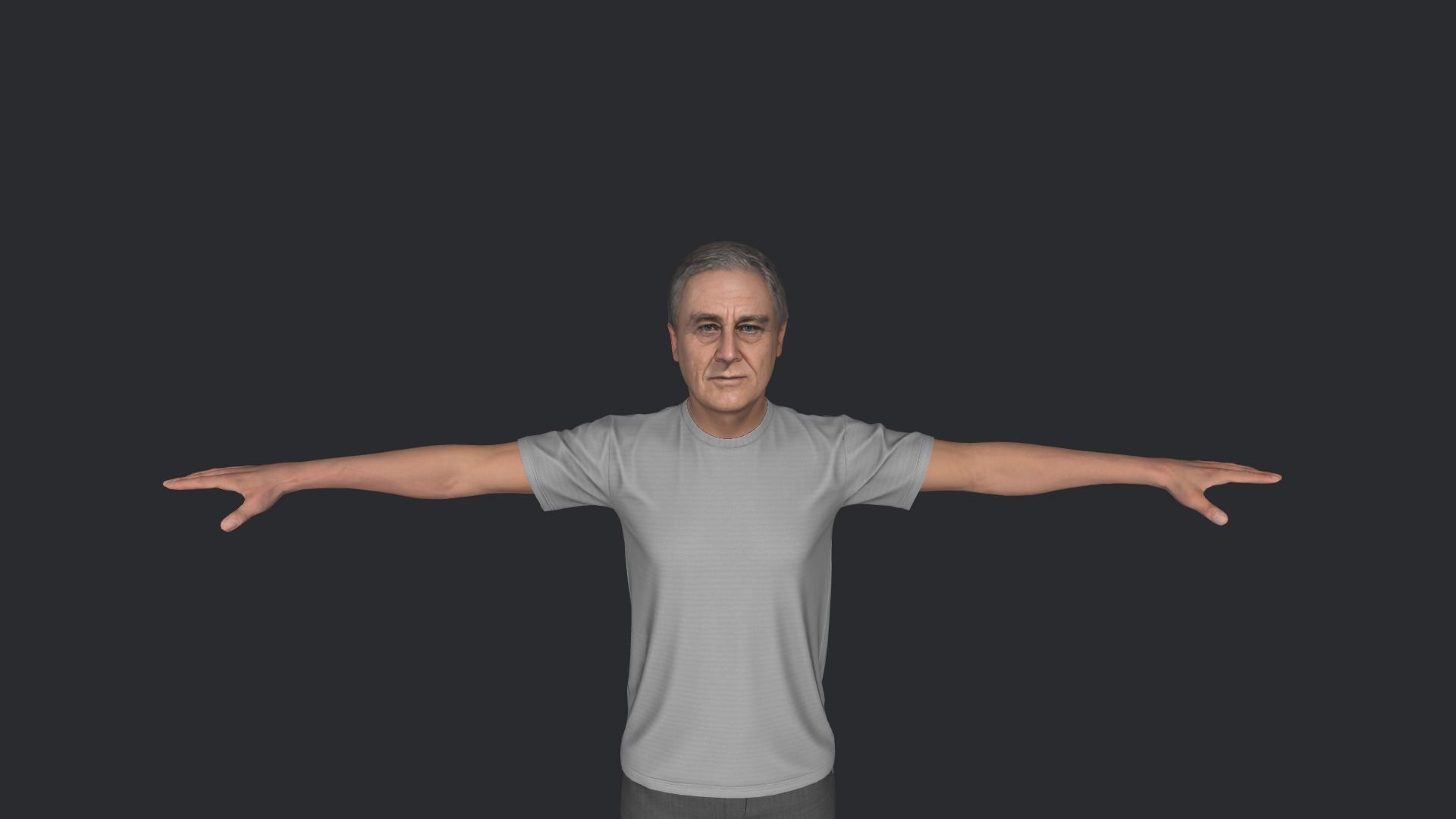 Franklin D Roosevelt  Hyper Realistic Full Body Rigged Character 3D model_19