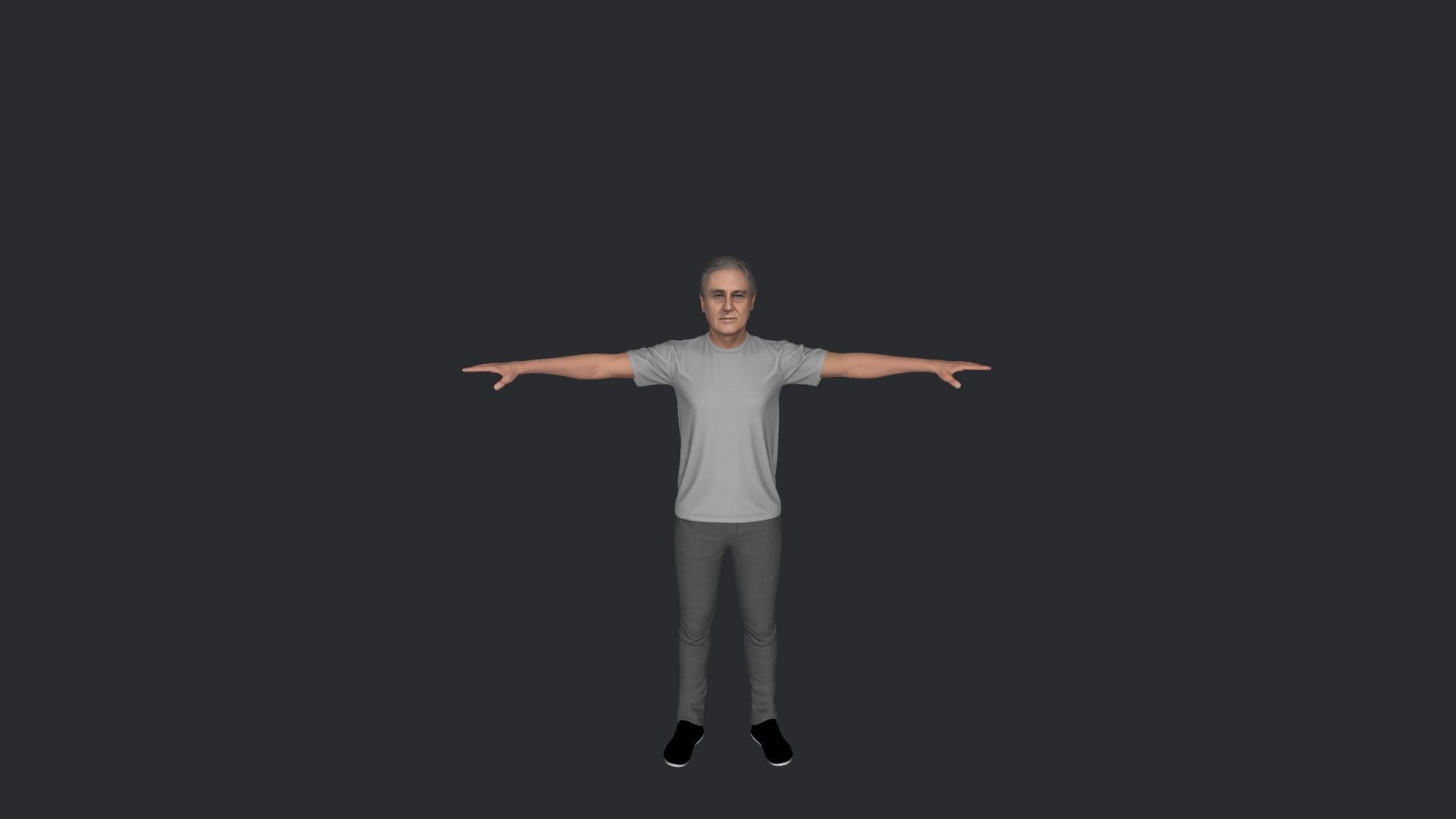 Franklin D Roosevelt  Hyper Realistic Full Body Rigged Character 3D model_20