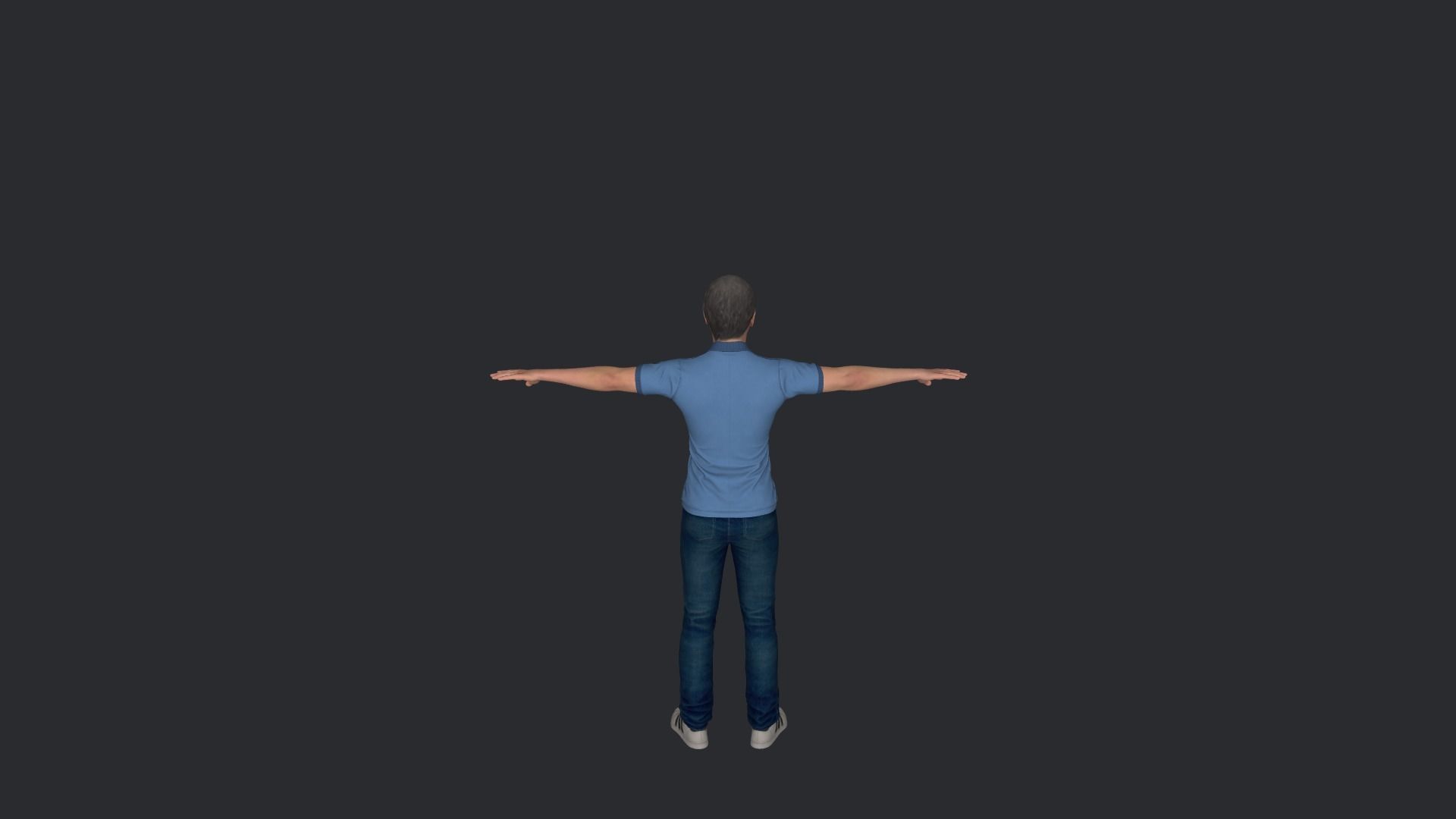 Franklin D Roosevelt  Hyper Realistic Full Body Rigged Character 3D model_17