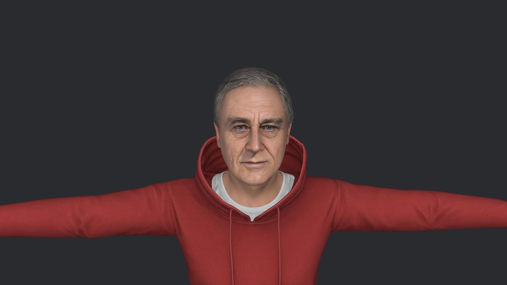 Franklin D Roosevelt  Hyper Realistic Full Body Rigged Character 3D model_7