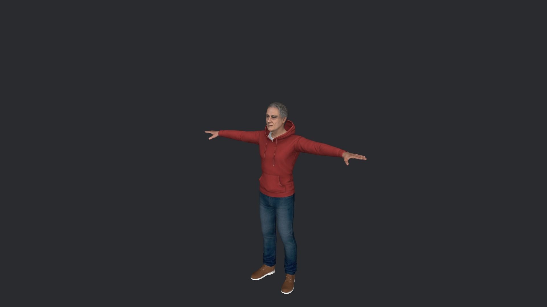 Franklin D Roosevelt  Hyper Realistic Full Body Rigged Character 3D model_10