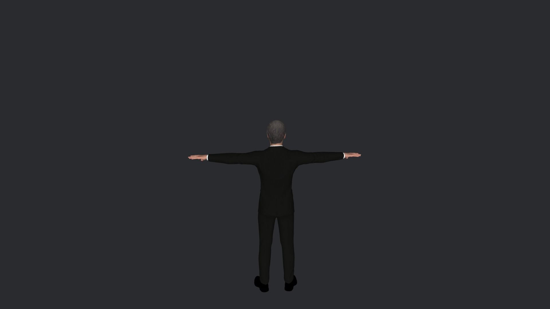 Franklin D Roosevelt  Hyper Realistic Full Body Rigged Character 3D model_25
