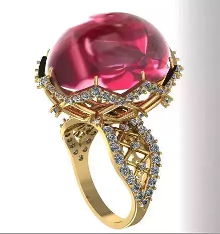 women ring fashion 3dm