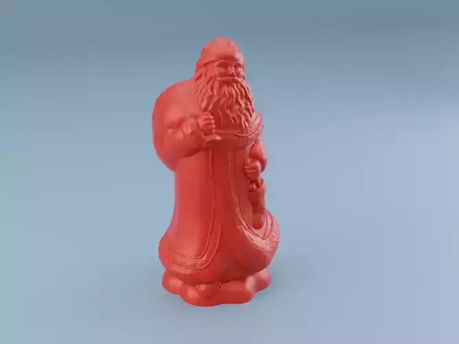 Santa Clause 3D print model 