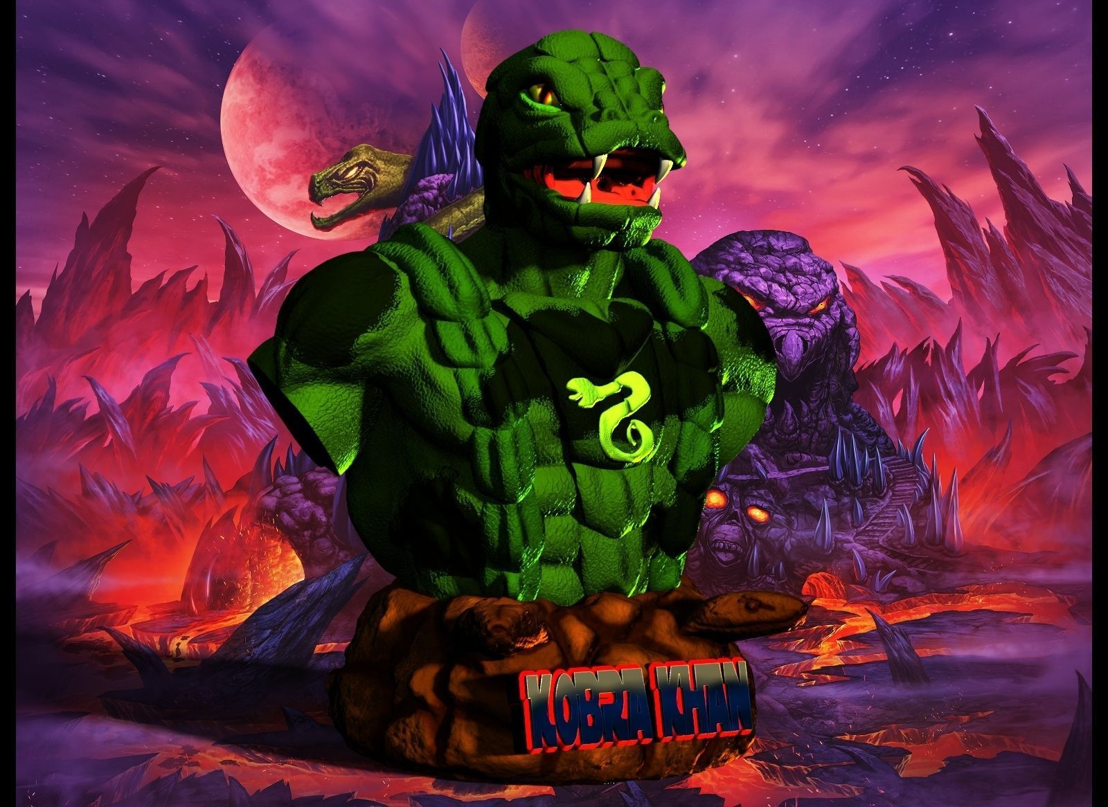 KOBRA KHAN CAMUFLADO MOTU MASTERS OF THE UNIVERSE HEMAN 3D print model_2